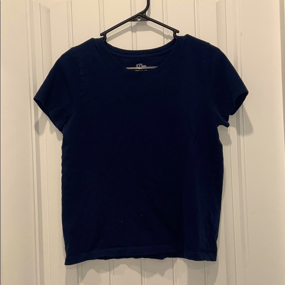J.Crew navy blue tee